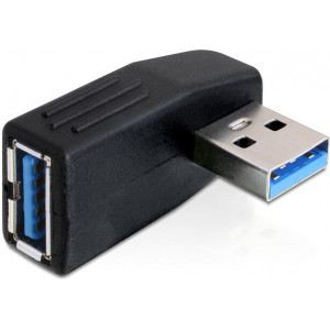 DeLOCK 65341 adaptador para cabos USB 3.0 Preto