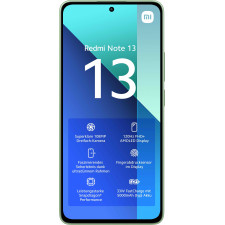 Xiaomi Redmi Note 13 16,9 cm (6.67") Dual SIM híbrido Android 13 4G USB Type-C 6 GB 128 GB 5000 mAh Verde, Azul menta