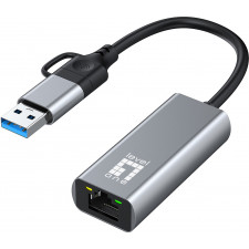 LevelOne USB-0423 cartão de rede Ethernet 2500 Mbit s