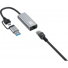 LevelOne USB-0423 cartão de rede Ethernet 2500 Mbit s