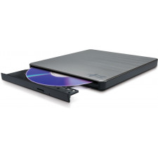 Hitachi-LG Slim Portable DVD-Writer unidade de disco ótico DVD±RW Prateado