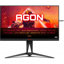 AOC AG275QZ EU monitor de ecrã 68,6 cm (27") 2560 x 1440 pixels Quad HD Preto, Vermelho