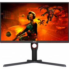 AOC G3 U27G3X BK monitor de ecrã 68,6 cm (27") 3840 x 2160 pixels 4K Ultra HD LED Preto, Vermelho