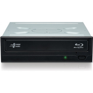 Hitachi-LG Super Multi Blu-ray Writer unidade de disco ótico Interno Blu-Ray RW Preto