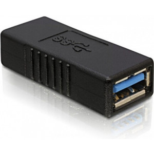 DeLOCK USB 3.0-A Adapter USB-A Preto