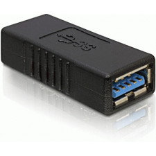 DeLOCK USB 3.0-A Adapter USB-A Preto