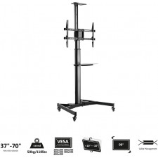 Ewent EW1540 suporte para TV 177,8 cm (70") Preto