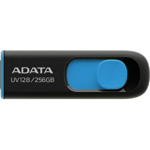 ADATA UV128 unidade de memória USB 256 GB USB Type-A 3.2 Gen 1 (3.1 Gen 1) Preto, Azul