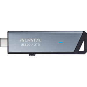 ADATA AELI-UE800-2T-CSG unidade de memória USB 2 TB USB Type-C 3.2 Gen 2 (3.1 Gen 2) Prateado