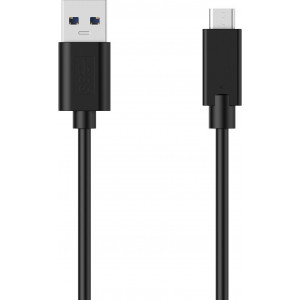 Ewent EC1044 cabo USB 3 m USB 3.2 Gen 1 (3.1 Gen 1) USB A USB C Preto