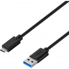 Ewent EC1044 cabo USB 3 m USB 3.2 Gen 1 (3.1 Gen 1) USB A USB C Preto