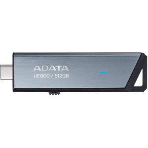 ADATA UE800 unidade de memória USB 512 GB USB Type-C 3.2 Gen 2 (3.1 Gen 2) Prateado