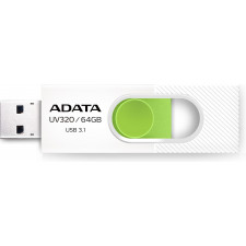 ADATA UV320 unidade de memória USB 64 GB USB Type-A 3.2 Gen 1 (3.1 Gen 1) Verde, Branco