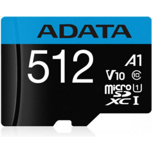 ADATA AUSDX512GUICL10A1-RA1 cartão de memória 512 GB MicroSDXC UHS-I Classe 10