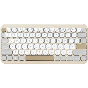 ASUS Marshmallow Keyboard KW100 teclado Bluetooth Inglês (Estados Unidos) Bege