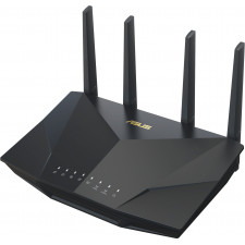 ASUS RT-AX5400 router sem fios Gigabit Ethernet Dual-band (2,4 GHz   5 GHz) Preto