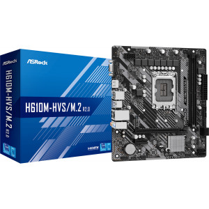 Asrock H610M-HVS M.2 R2.0 Intel H610 LGA 1700 micro ATX