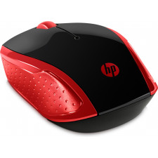 HP Rato sem fios 200 (Vermelho Empress)