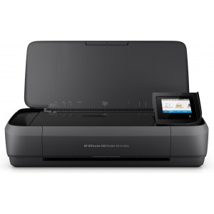 HP OfficeJet Impressora multifunções portátil 250, Cor, Impressora para Pequeno escritório, Impressão, cópia, digitalização,