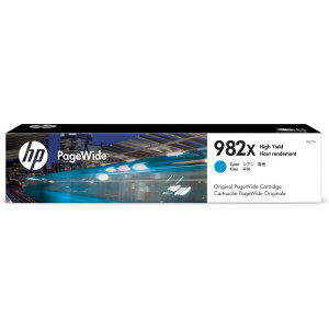 HP Consumível PageWide Original 982X de elevado rendimento (Ciano)