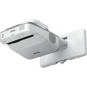Epson EB-685W datashow Projetor de ultra curta distância 3500 ANSI lumens 3LCD WXGA (1280x800) Branco, Cinzento