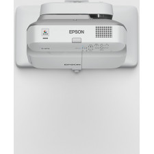 Epson EB-685W datashow Projetor de ultra curta distância 3500 ANSI lumens 3LCD WXGA (1280x800) Branco, Cinzento