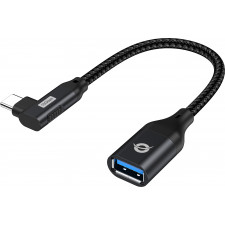 Conceptronic ABBY19B adaptador para cabos USB-C USB-A Preto