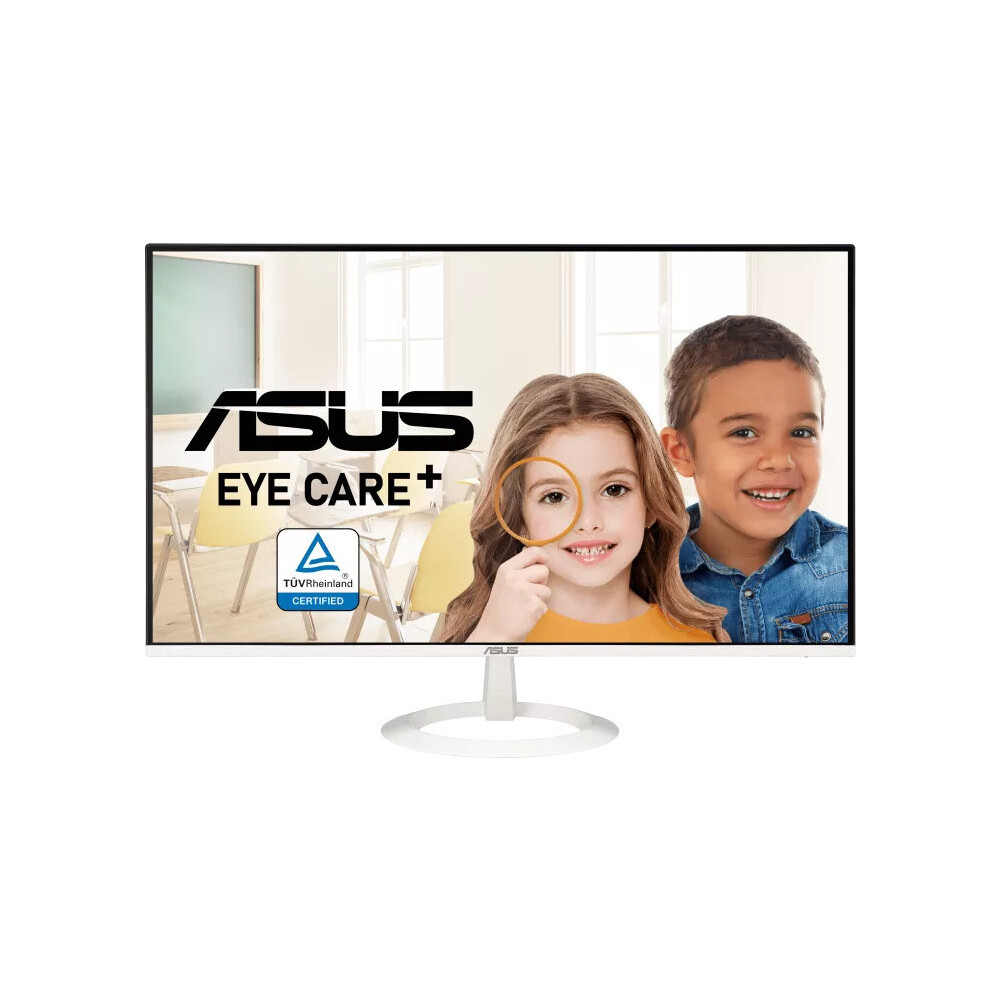 ASUS VZ27EHF-W monitor de ecrã 68,6 cm (27") 1920 x 1080 pixels Full HD LCD Branco ASUS VZ27EHF-W monitor de ecrã 68,6 cm (27") 1920 x 1080 pixels Full HD LCD Branco