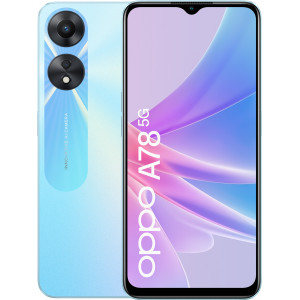 OPPO A78 5G 16,7 cm (6.56") Dual SIM Android 13 USB Type-C 4 GB 128 GB 5000 mAh Azul