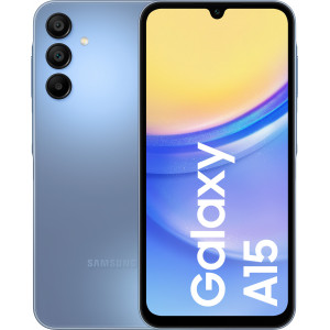 Samsung Galaxy A15 16,5 cm (6.5") Dual SIM híbrido Android 14 4G USB Type-C 4 GB 128 GB 5000 mAh Azul