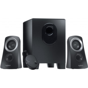 Logitech Z313 conjunto de colunas 25 W PC Preto 2.1 canais 5 W