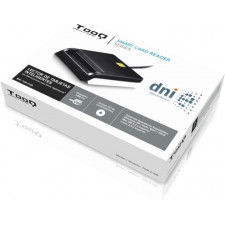 TooQ TQR-210B leitor de smart card Interior USB 2.0 Preto