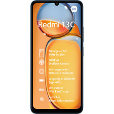 Xiaomi Redmi 13C 17,1 cm (6.74") Dual SIM Android 13 4G USB Type-C 4 GB 128 GB 5000 mAh Azul