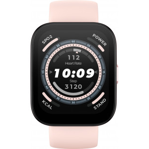 Amazfit Bip 5 4,85 cm (1.91") TFT Digital 320 x 380 pixels Ecrã táctil Rosa GPS