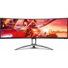 AOC B2 AG493UCX2 monitor de ecrã 124 cm (48.8") 5120 x 1440 pixels Quad HD LED Preto