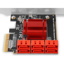 Axagon PCES-SA6 placa adaptador de interface Interno SATA