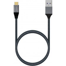 AISENS A107-0630 cabo USB 0,5 m USB 3.2 Gen 2 (3.1 Gen 2) USB C USB A Cinzento