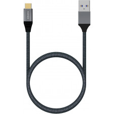 AISENS A107-0633 cabo USB 2 m USB 3.2 Gen 2 (3.1 Gen 2) USB C USB A Cinzento
