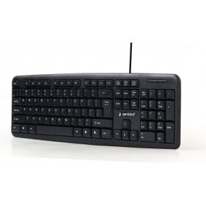 Gembird KB-U-103-PT teclado USB Português Preto