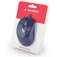Gembird MUS-6B-01 rato Ambidestro USB Type-A Ótico 1600 DPI