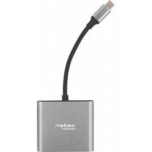 NATEC Fowler Mini USB 2.0 Type-C Cinzento