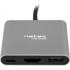 NATEC Fowler Mini USB 2.0 Type-C Cinzento