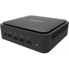 Gigabyte GB-BEI3H-1220 barebone Preto Altifalantes incorporados i3-1220P 1,8 GHz