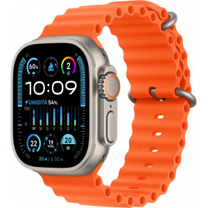 Apple Watch Ultra 2 OLED 49 mm Digital 410 x 502 pixels Ecrã táctil 4G Titânio GPS