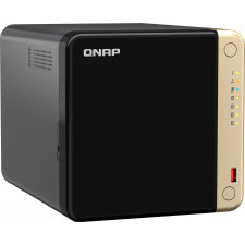 QNAP TS-464 NAS Tower Ethernet LAN Preto N5095