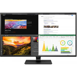 LG 43UN700P-B monitor de ecrã 109,2 cm (43") 3840 x 2160 pixels 4K Ultra HD LED Preto