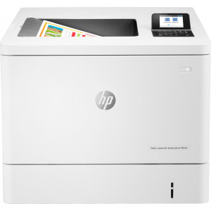 HP Color LaserJet Enterprise Impressora M554dn, Color, Impressora para Impressão, Impressão via USB frontal Impressão frente e