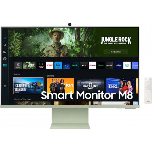 Samsung Smart Monitor M8 S32CM80GUU monitor de ecrã 81,3 cm (32") 3840 x 2160 pixels 4K Ultra HD LCD Verde