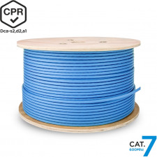 AISENS A146-0666 cabo de rede Azul 500 m Cat7 SF UTP (S-FTP)