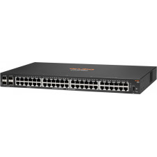 Aruba 6100 48G 4SFP+ Gerido L3 Gigabit Ethernet (10 100 1000) 1U Preto